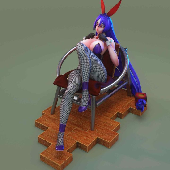 1782 Minamoto no Raikou Bunny Ver_FateGrand Order - STL 3D Print Files