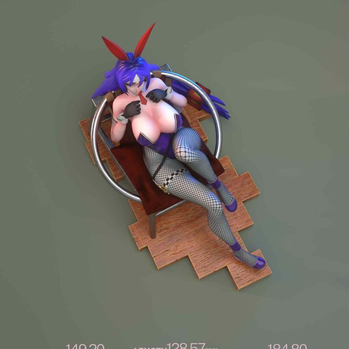 1782 Minamoto no Raikou Bunny Ver_FateGrand Order - STL 3D Print Files