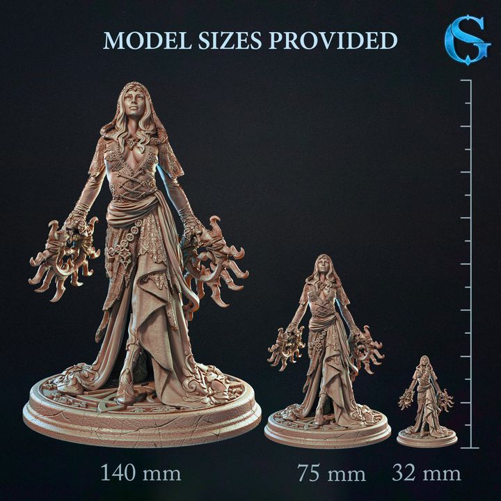 1779 Seraphina_The Arcane Matriarch - STL 3D Print Files