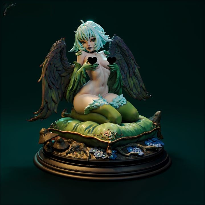 1716 Mista Harpy_Miniature NSFW - STL 3D Print Files