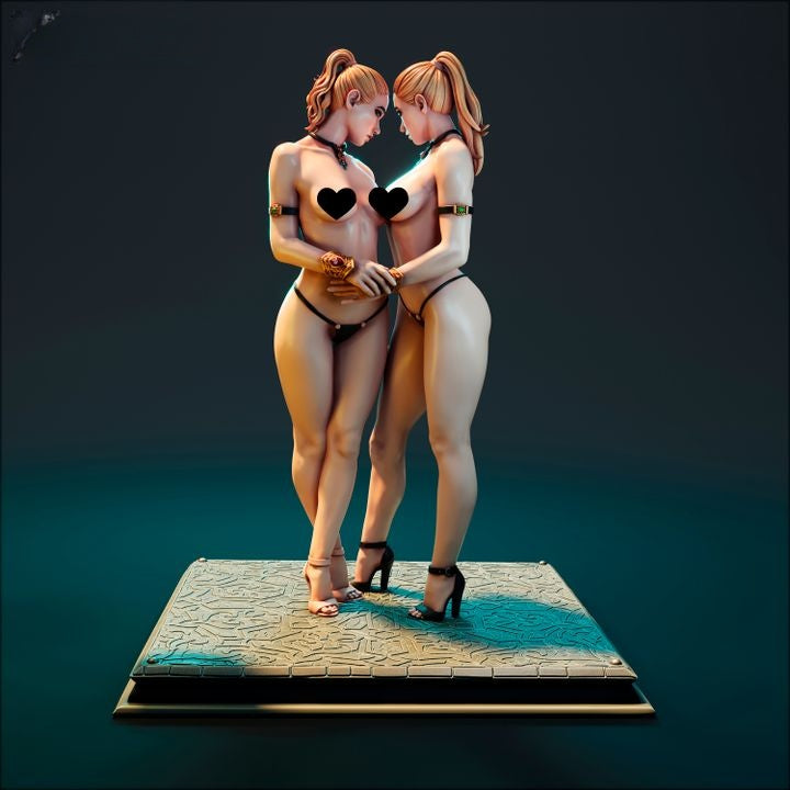 1717 Twins_Mini NSFW - STL 3D Print Files
