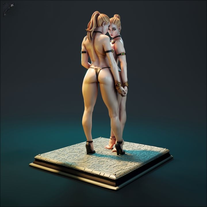1717 Twins_Mini NSFW - STL 3D Print Files