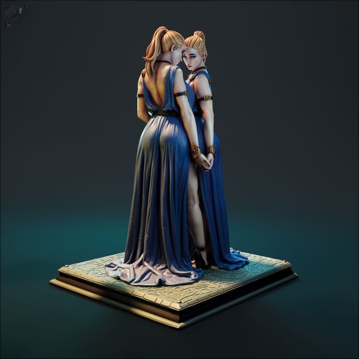 1717 Twins_Mini NSFW - STL 3D Print Files