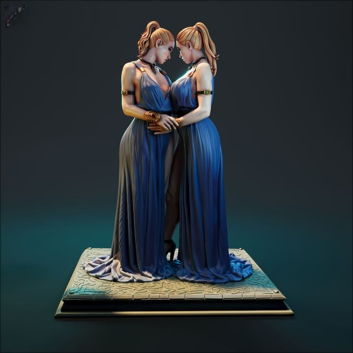 1717 Twins_Mini NSFW - STL 3D Print Files