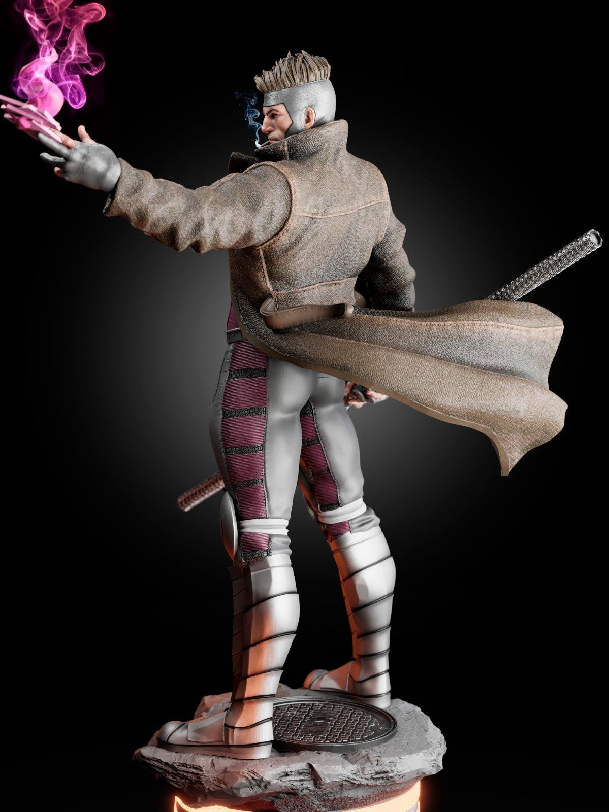 0139 Gambit - X-MEN (1632) - STL 3D Print Files