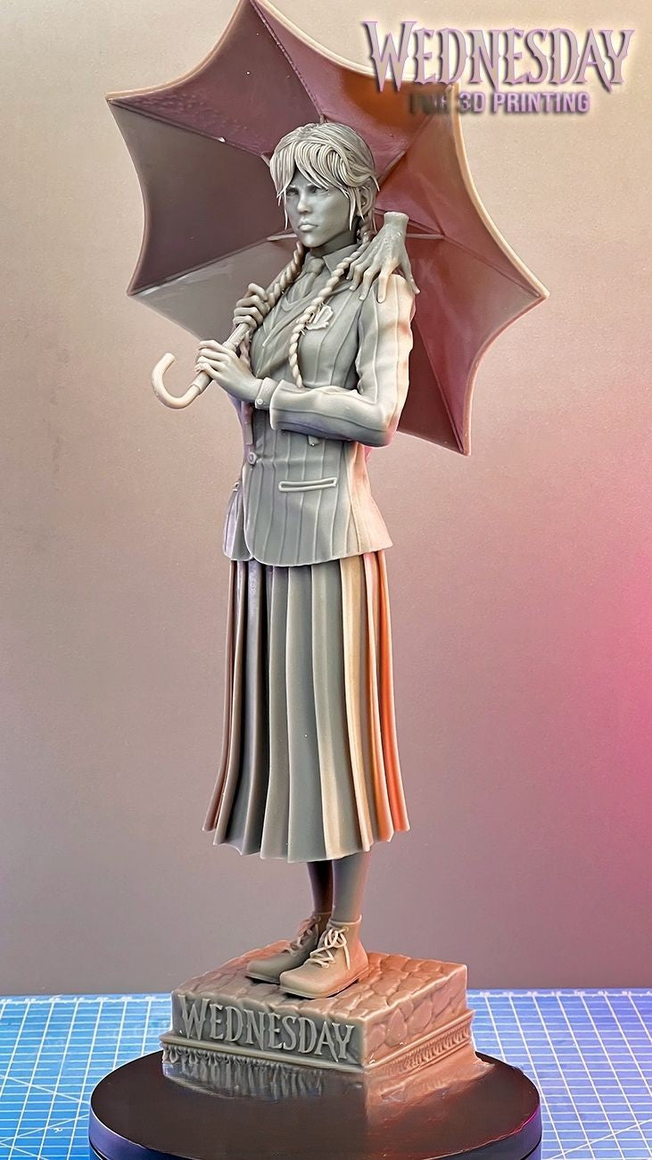 0170 Wednesday Addams - Wednesday - STL 3D Print Files
