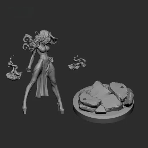 1804 Scarlet Witch_Marvel Comics - STL 3D Print Files