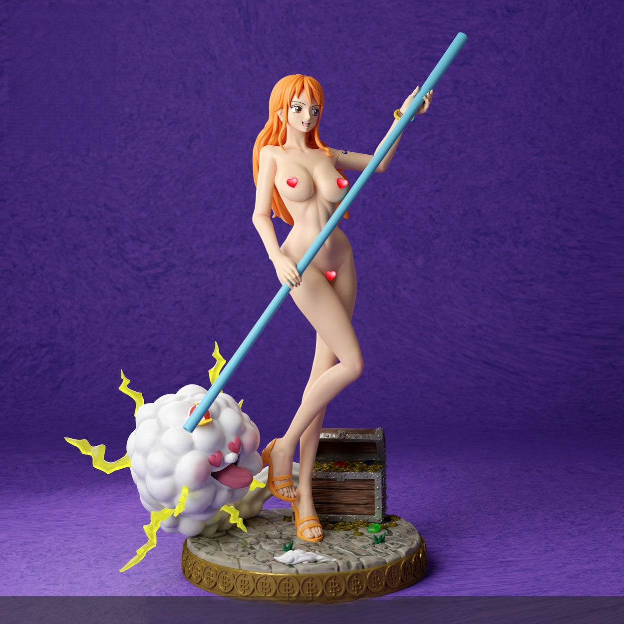 0439 Nami NSFW - One Piece - STL 3D Print Files