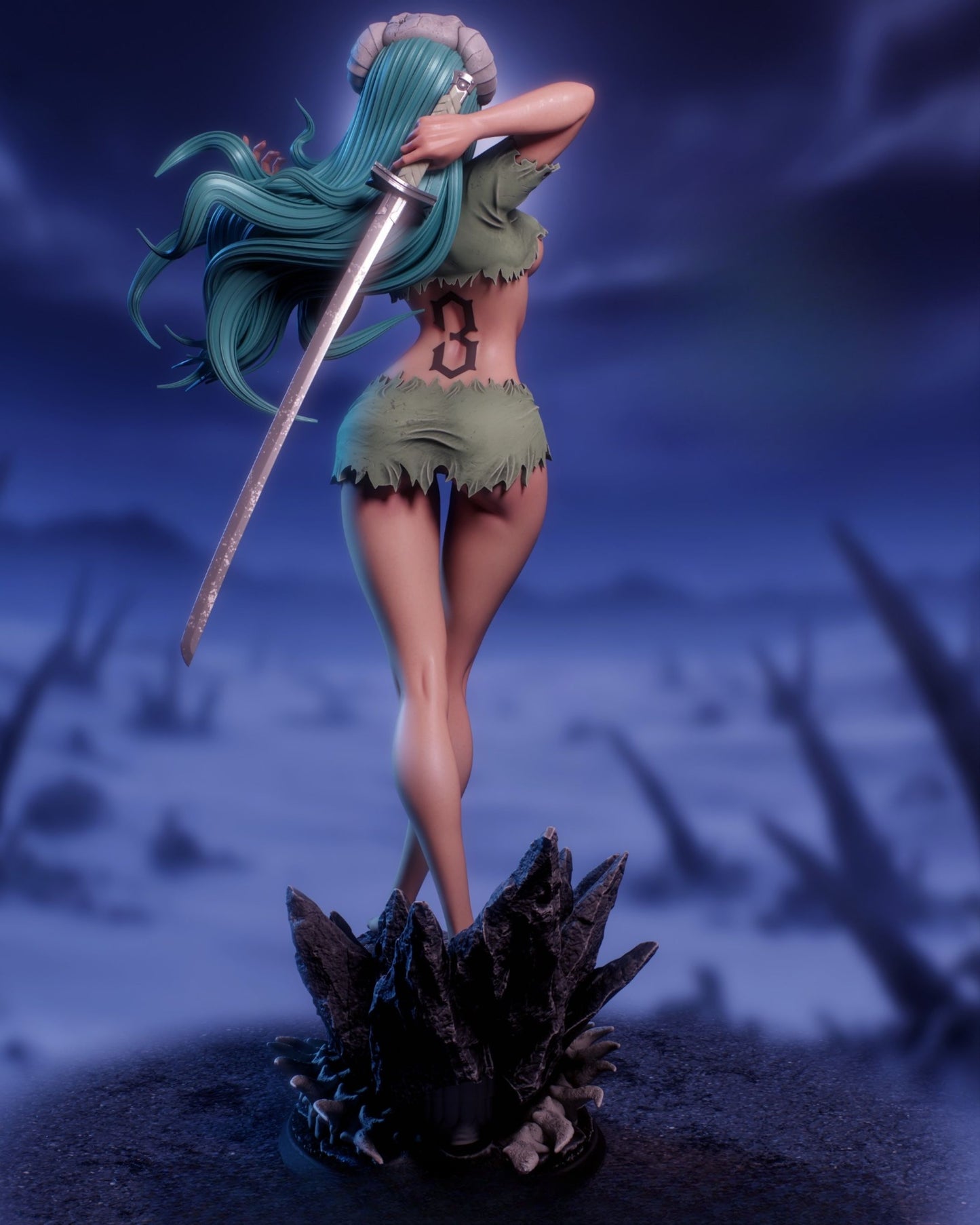 0270 Bleach Nelliel - STL 3D Print Files