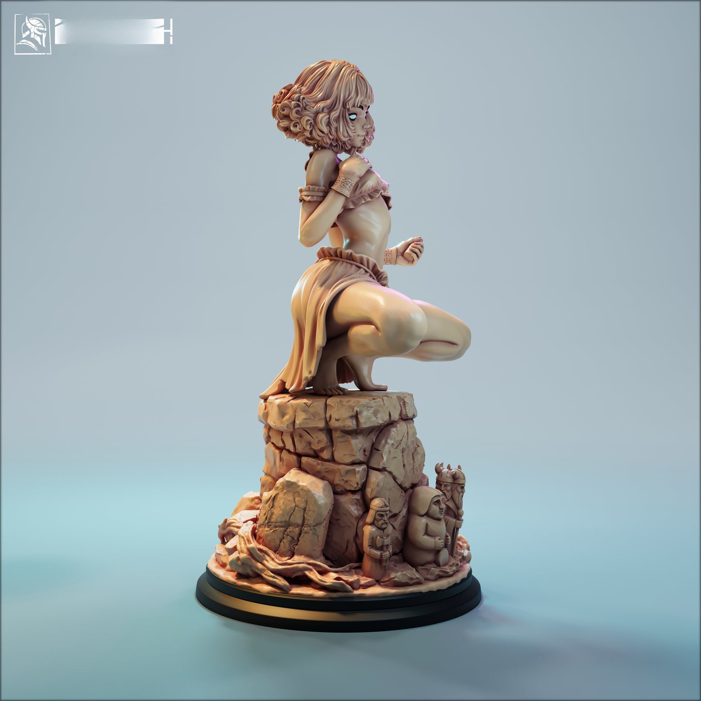 1715 Asiri Hedgewitch_Mini NSFW - STL 3D Print Files