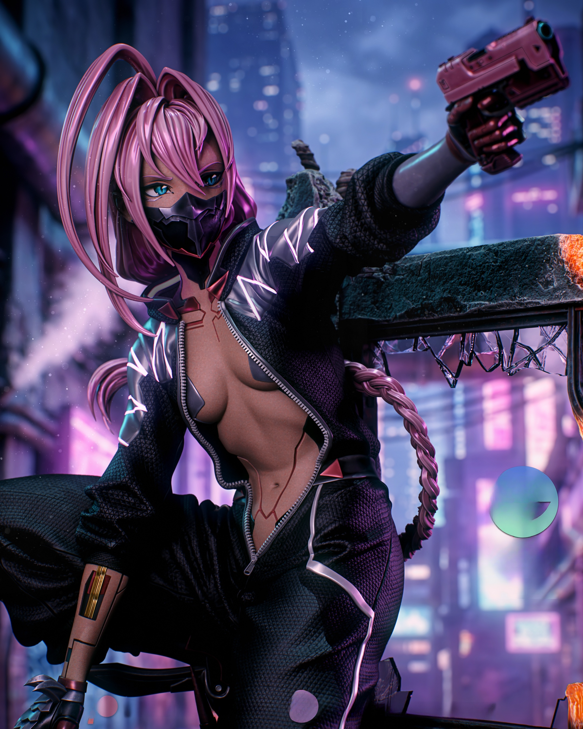 1834 Talia Yang_Cyberpunk Edgerunners - STL 3D Print Files