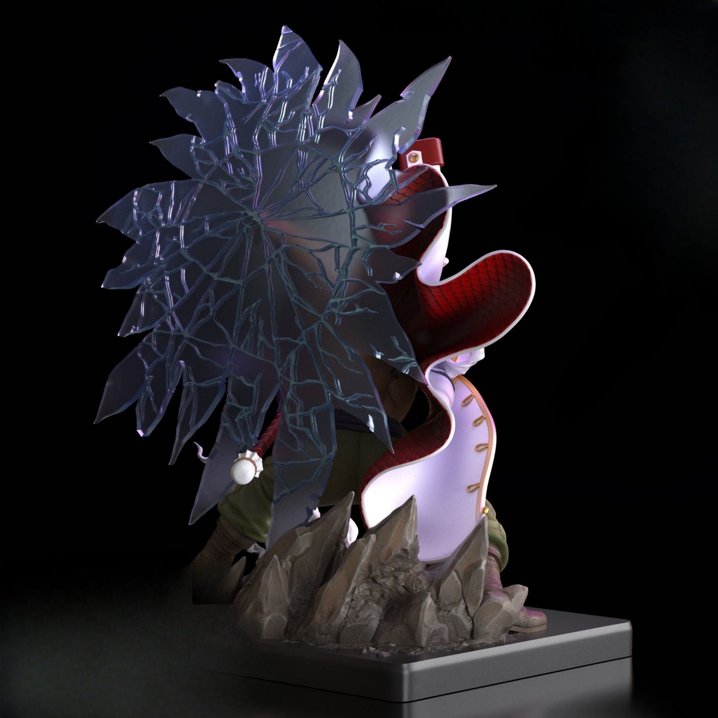 0373 Whitebeard_One Piece - STL 3D Print Files