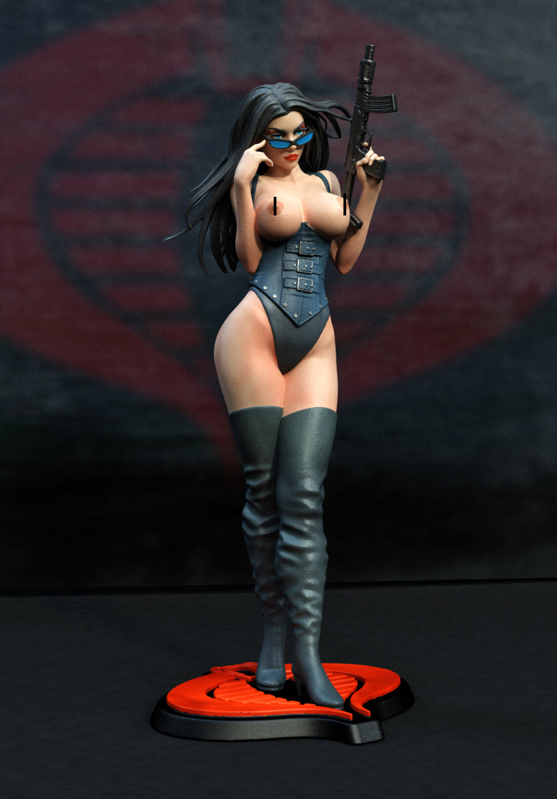 0739 Baroness NSFW - G.I. Joe (1261) - STL 3D Print Files
