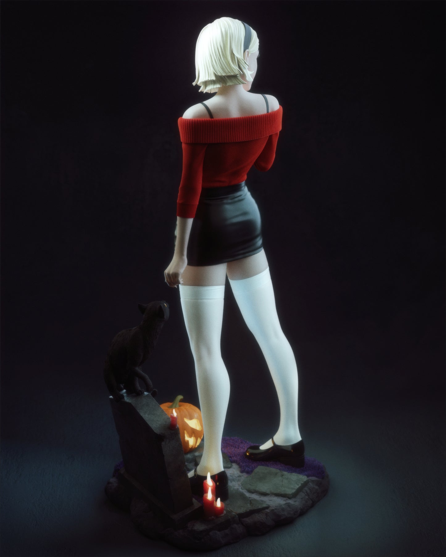 0459 Sabrina Spellman - STL 3D Print Files