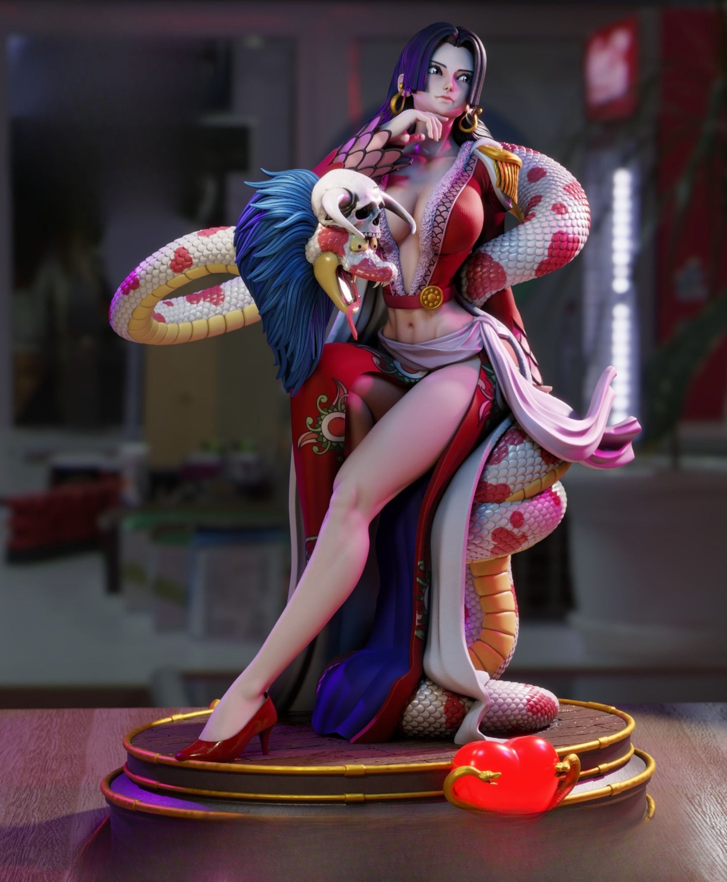 0295 Boa_Hancock (OP)_NSFW - STL 3D Print Files