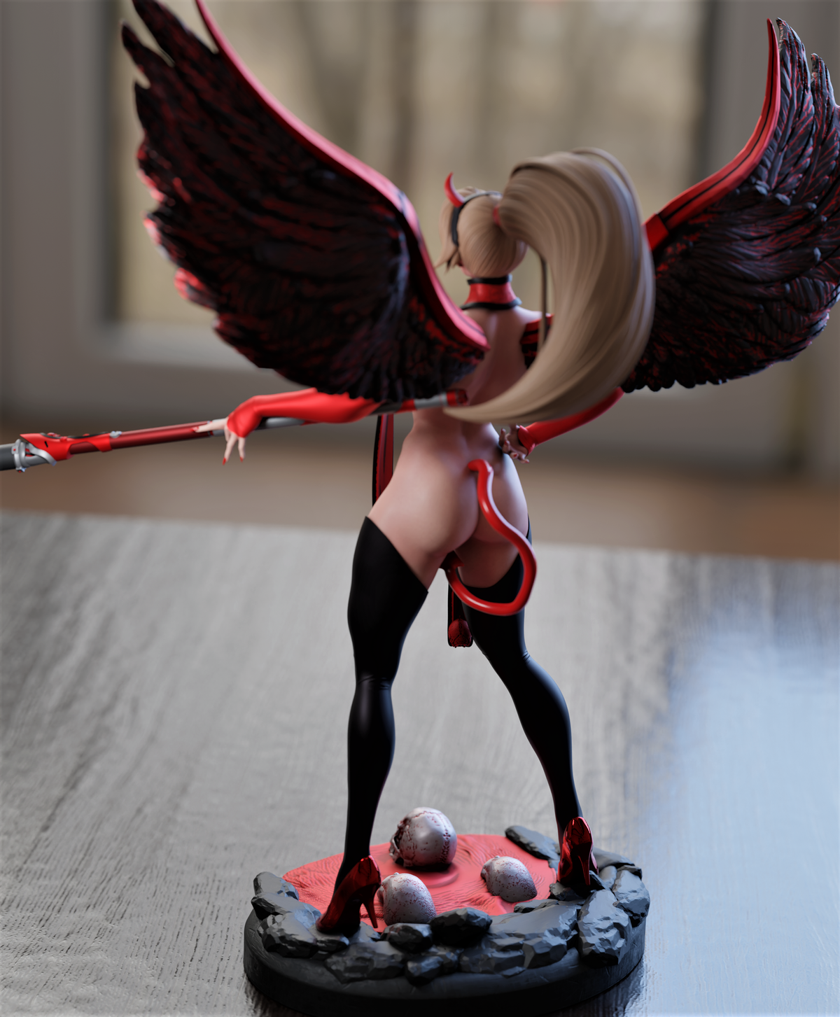 0453 Mercy Devil NSFW - STL 3D Print Files