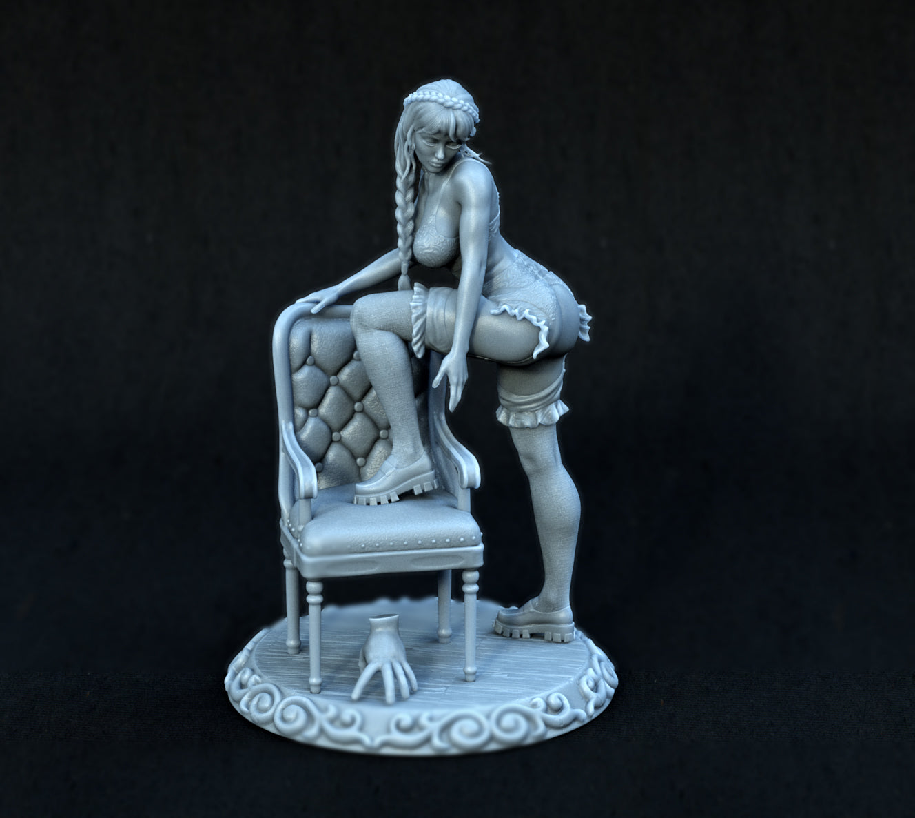 0482 Wednesday NSFW (1282) - STL 3D Print Files