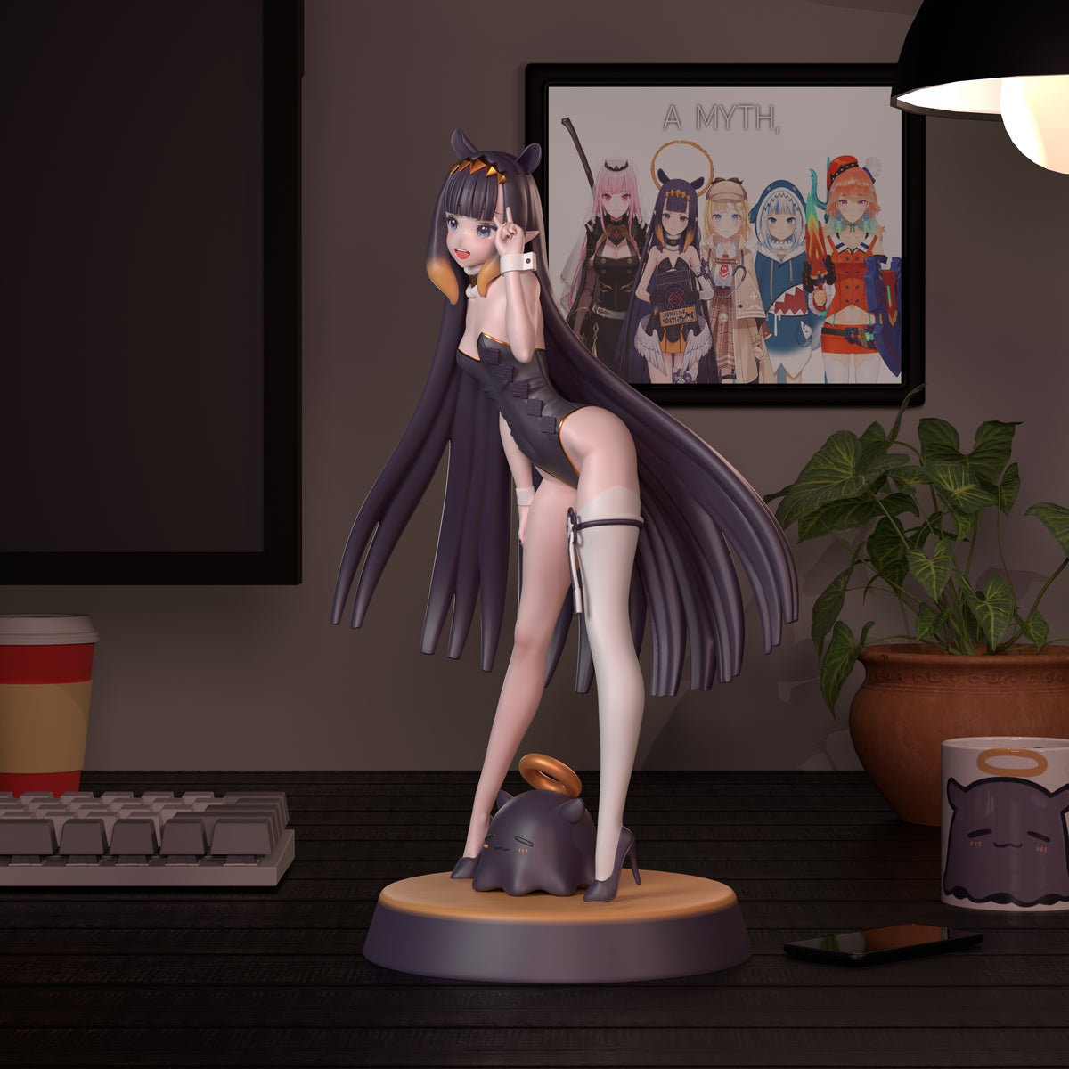 1843 VTuber Ninomae Ina'nis - STL 3D Print Files