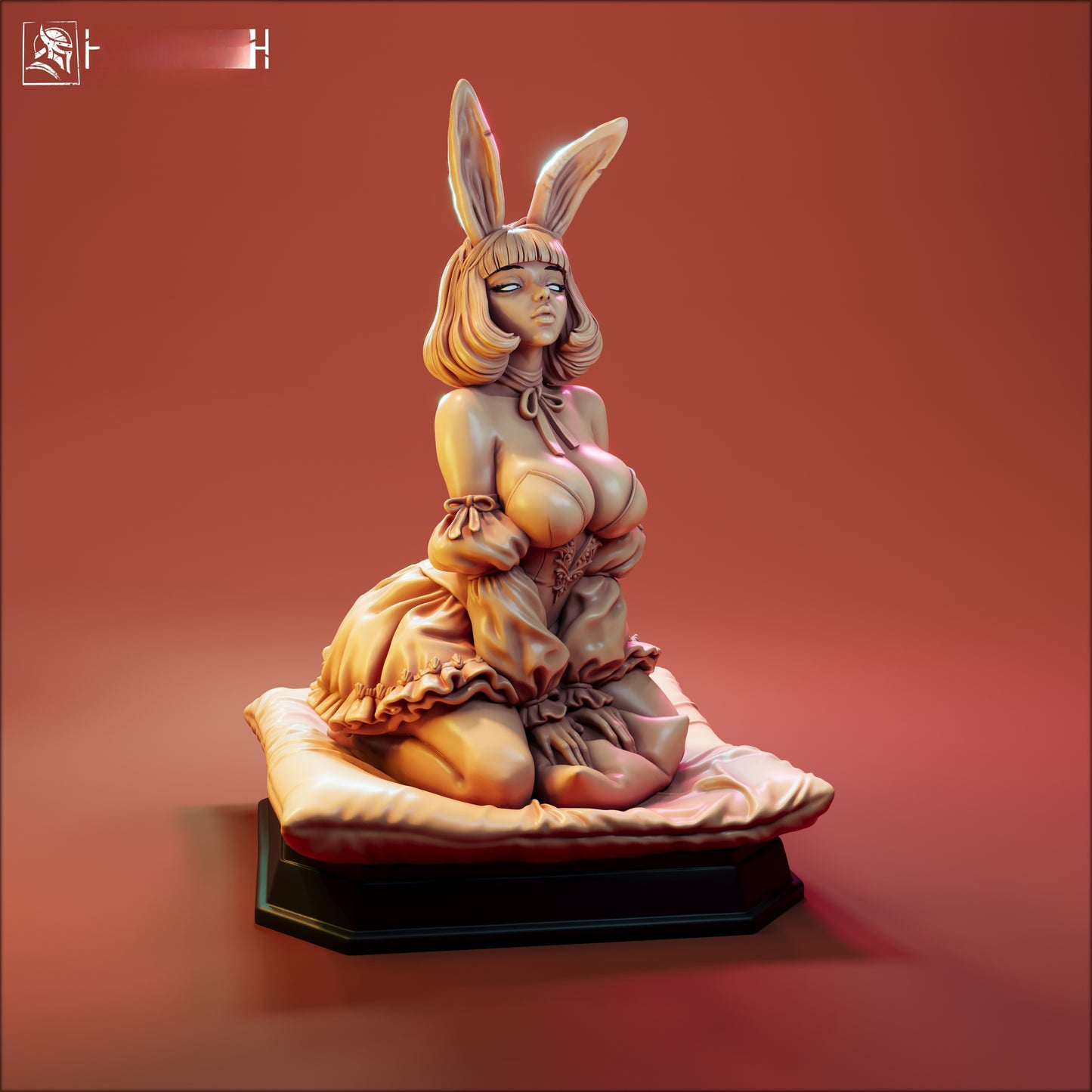1710 Miko Bunny_Miniature NSFW - STL 3D Print Files