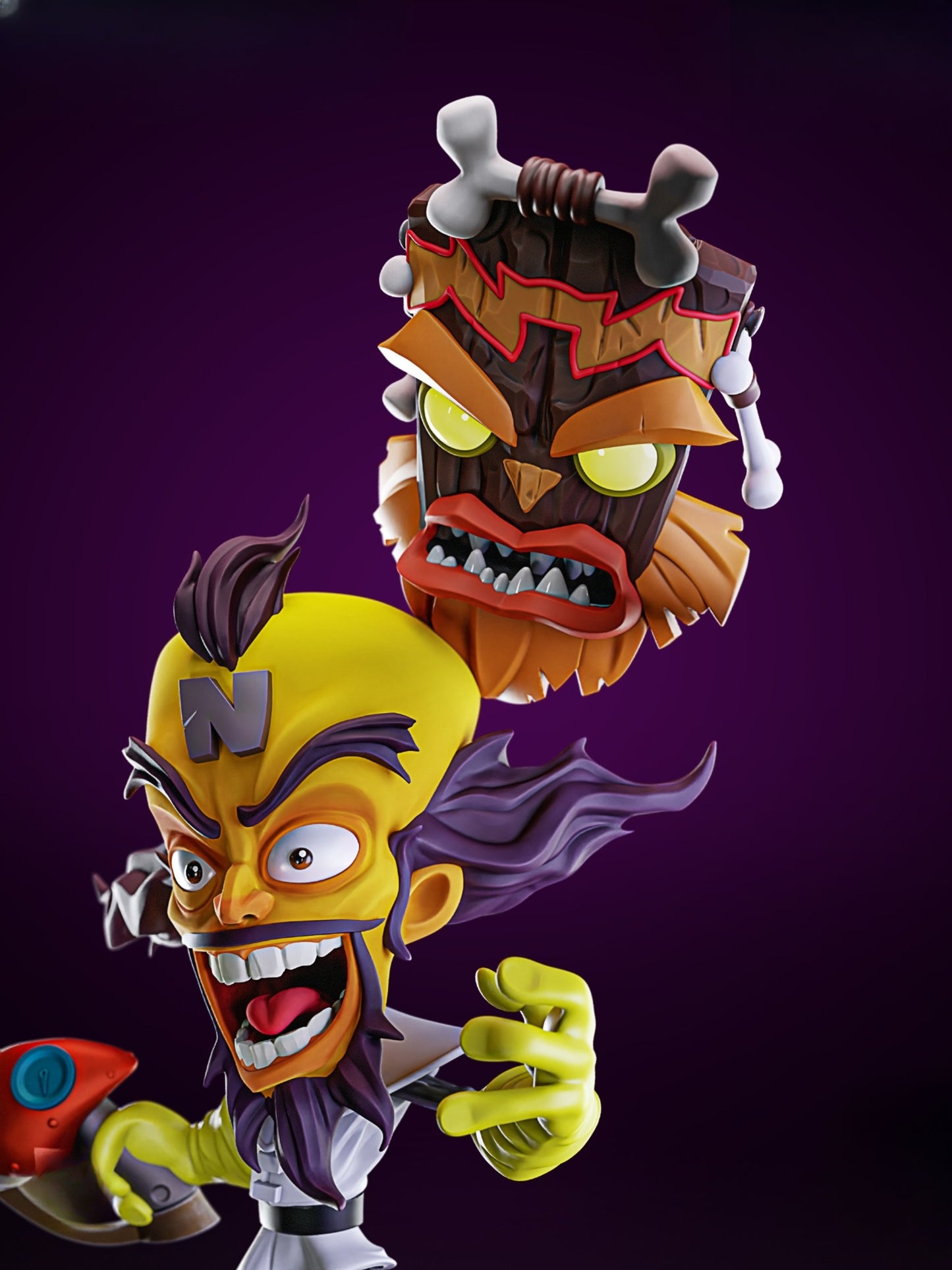 0807 Dr. Neo Cortex - STL 3D Print Files