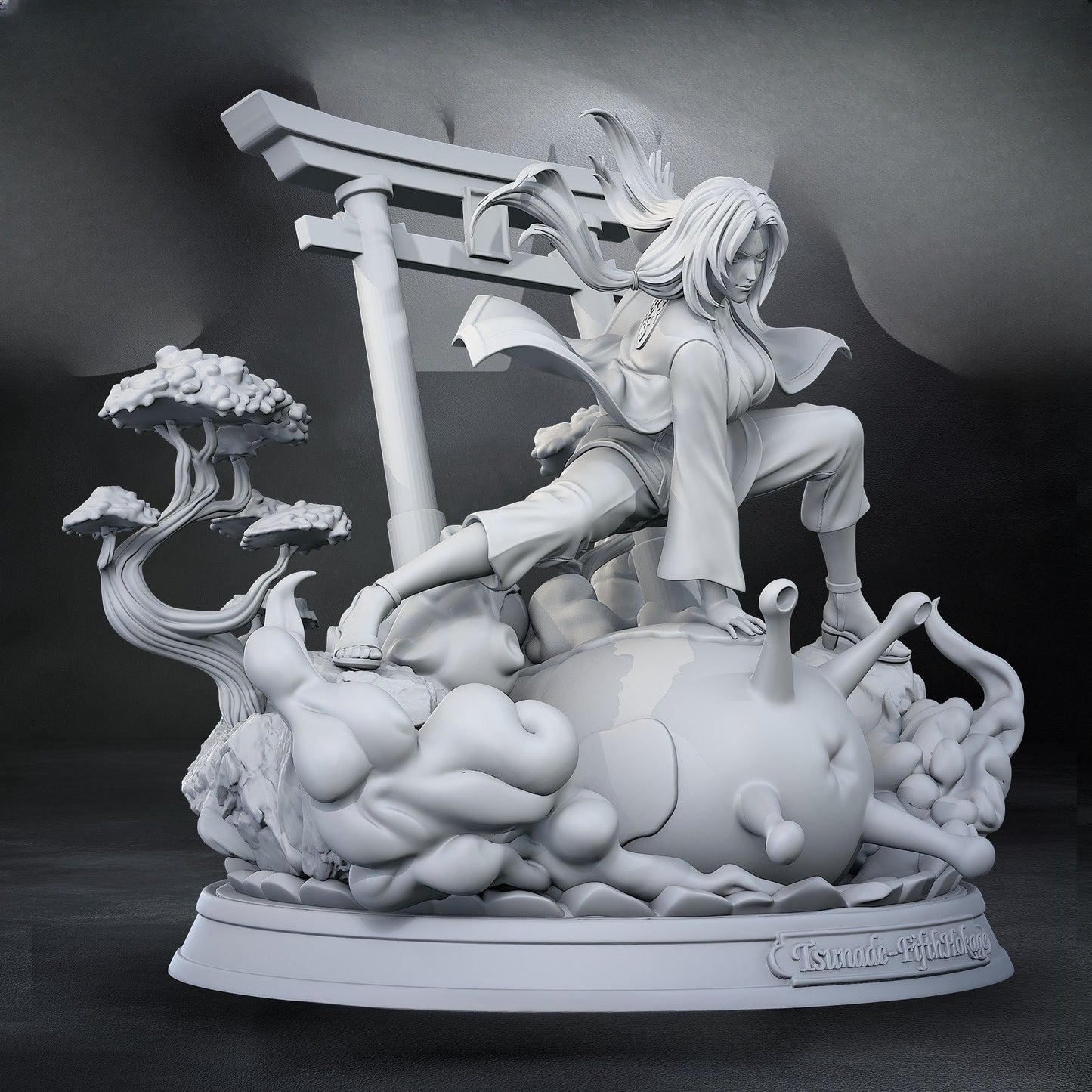 0414 Tsunade Hokage - STL 3D Print Files