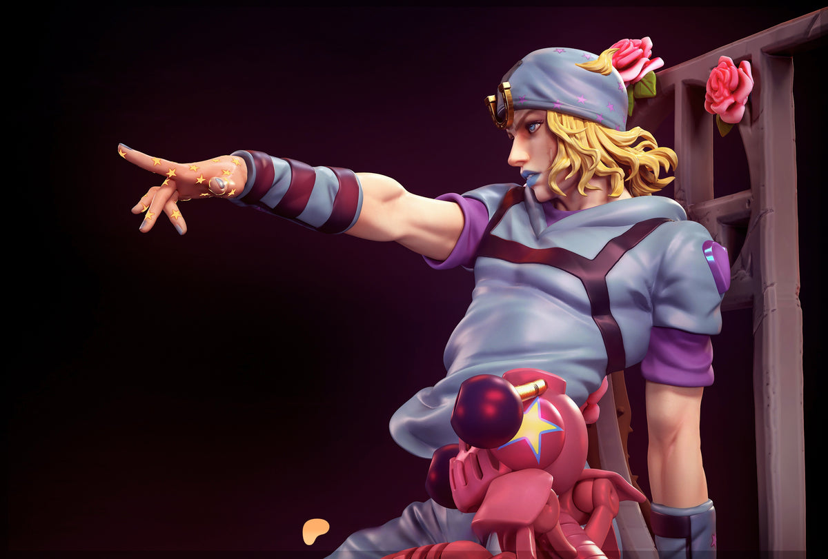 1743 Johnny Joestar_Steel Ball Run - STL 3D Print Files