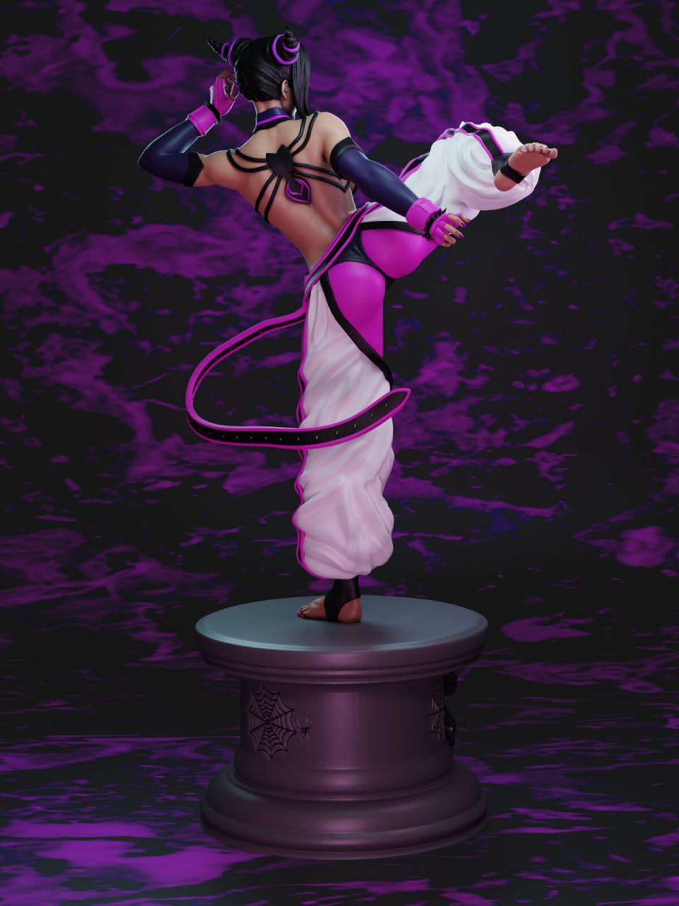 2141 Juri Han_Street Fighter - STL 3D Print Files