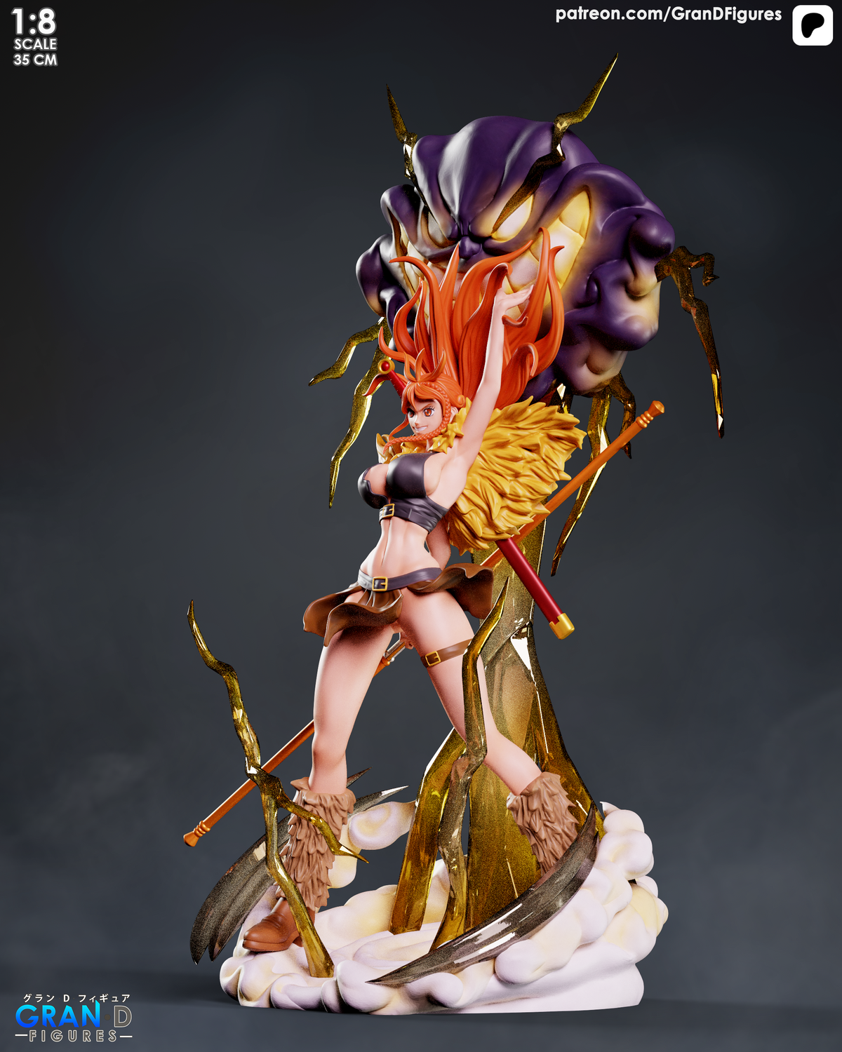 2101 Nami_One Piece - STL 3D Print Files