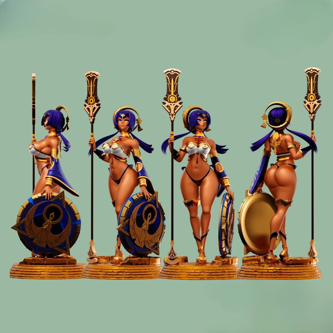 0255 Candace Genshin Impact - STL 3D Print Files