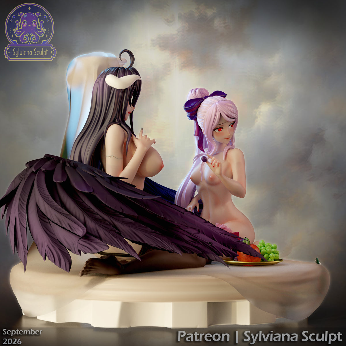 2195 Albedo Shalltear_Overlord NSFW - STL 3D Print Files