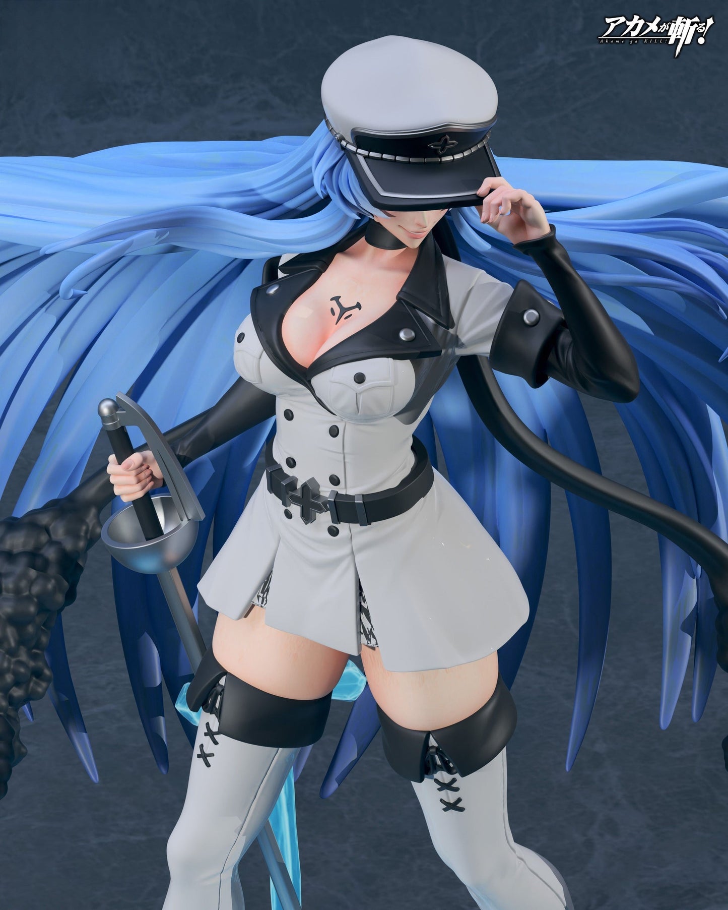 0714 Esdeath - Akame Ga Kill! - STL 3D Print Files
