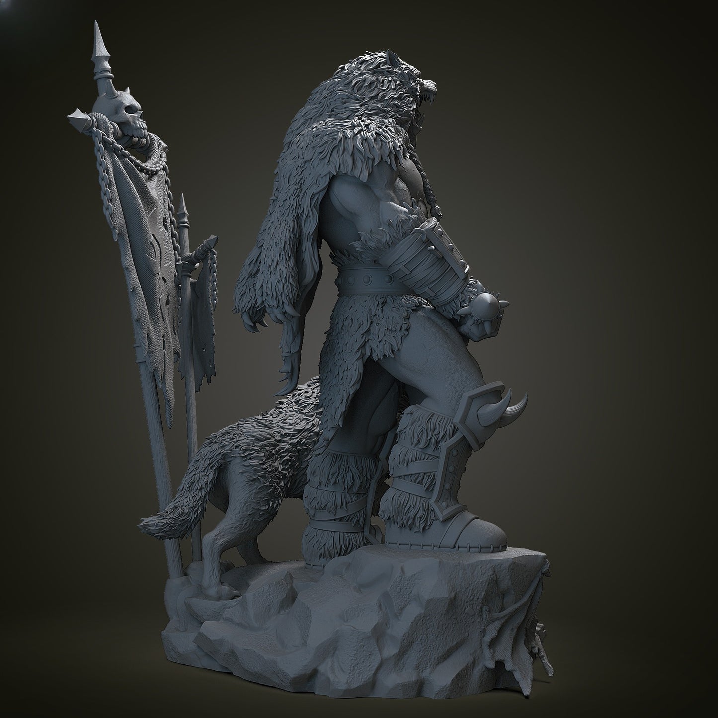1235 Durotan_World of Warcraft - STL 3D Print File