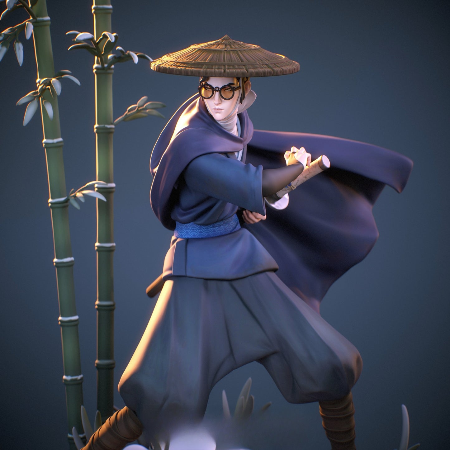 1512 Mizu_Blue Eye Samurai - STL 3D Print Files