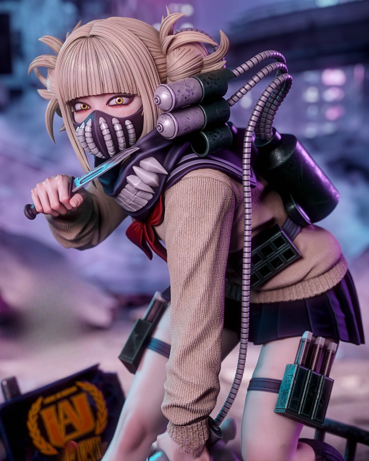 1564 Himiko Toga_My Hero Academia - STL 3D Print Files