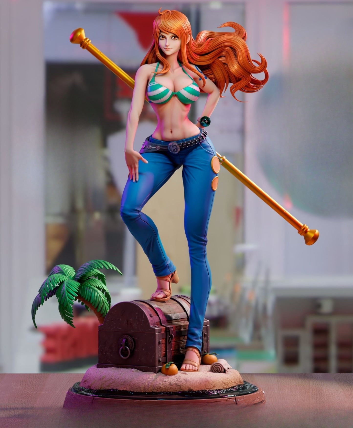 0234 Nami (OP) - STL 3D Print Files