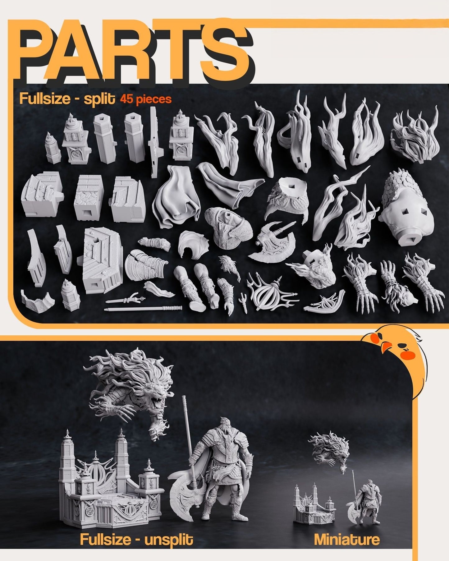 0647 Godfrey - Elden Ring - STL 3D Print Files
