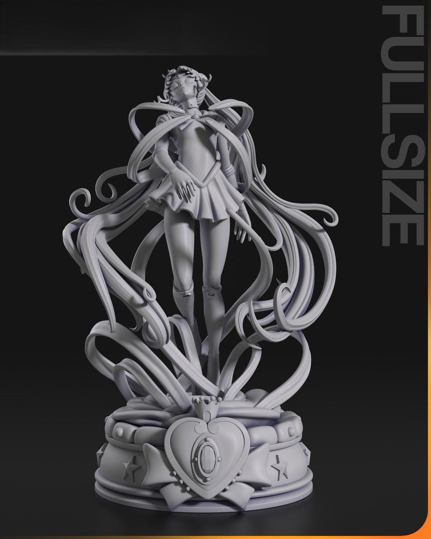 0790 Sailor Moon - Usagi Tsukino (2693) - STL 3D Print Files