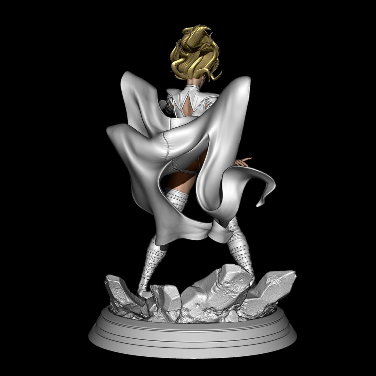 0422 Phoenix Force - Emma Frost - STL 3D Print Files