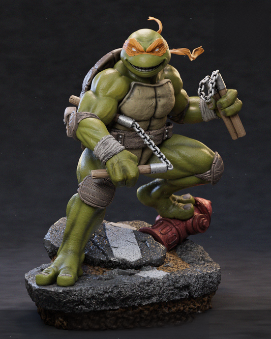 0478 Michelangelo - TMNT (1286) - STL 3D Print Files