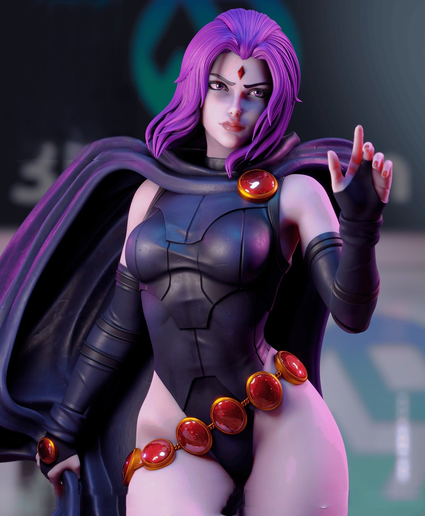 0499 Raven NSFW - DC Comics (1660) - STL 3D Print Files