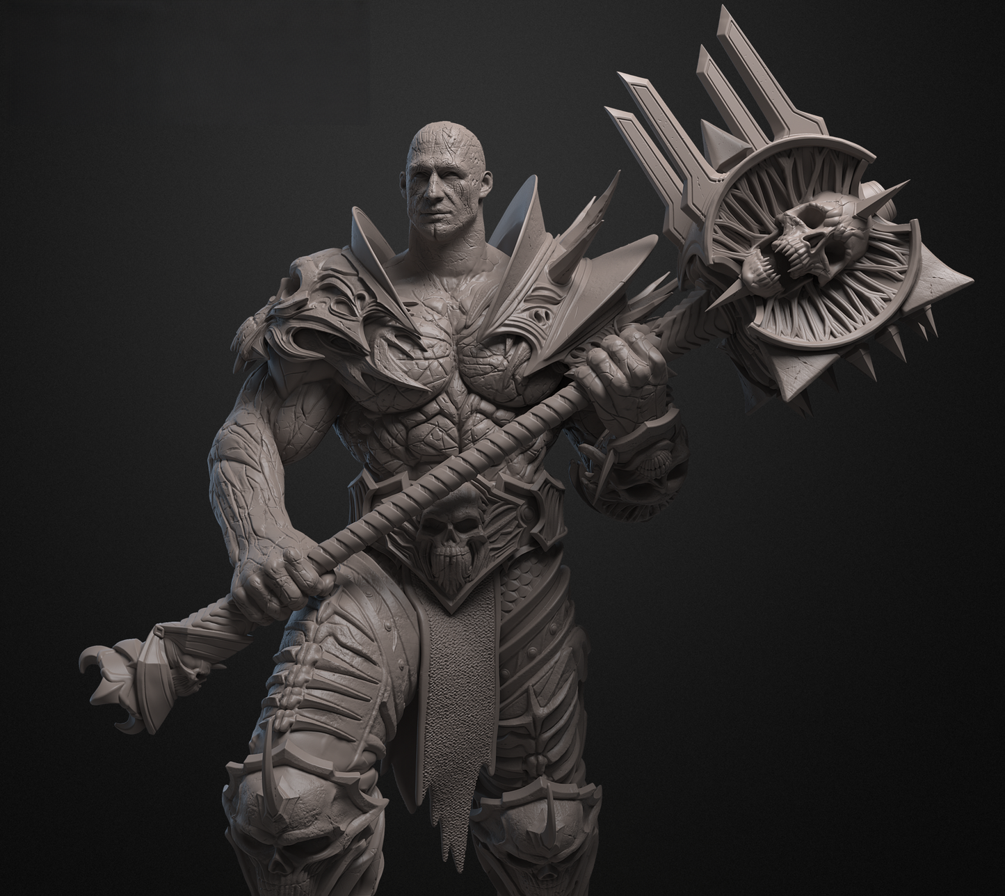 0723 Bolvar Fordragon The Lich King - World of Warcraft - STL 3D Print Files