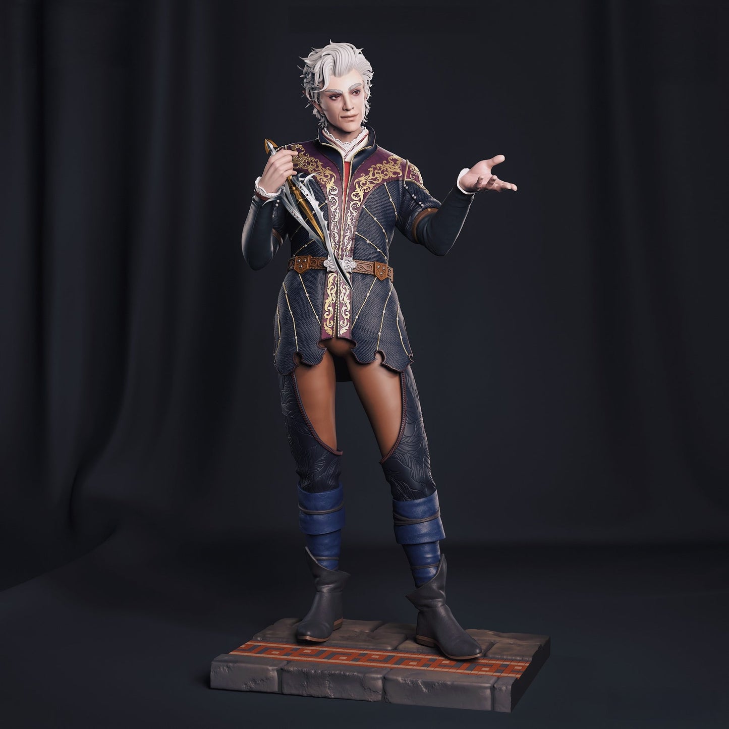 0792 Astarion - Baldurs Gate 3 - STL 3D Print Files