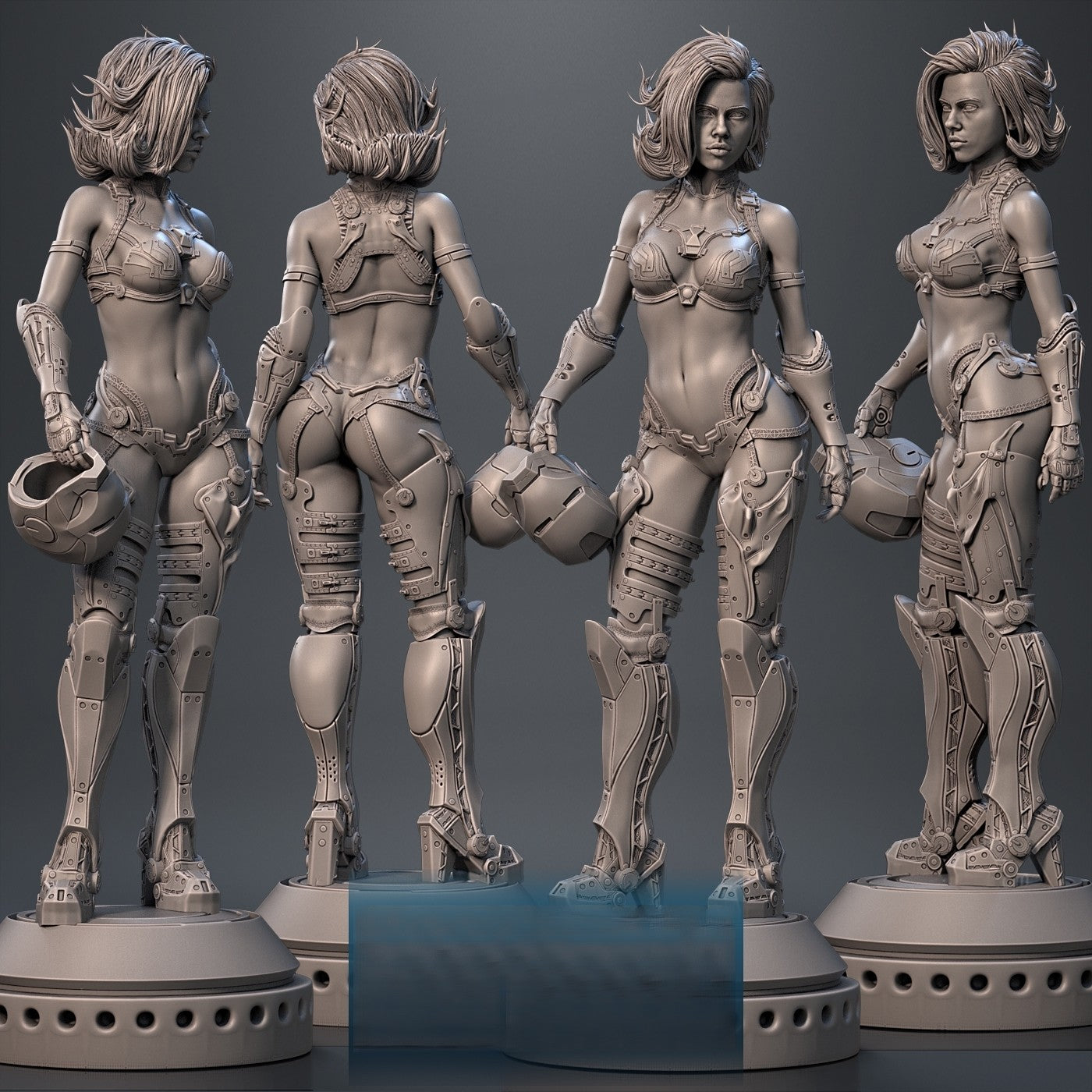 0431 IRON WIDOW - Scarlett Johansson - STL 3D Print Files