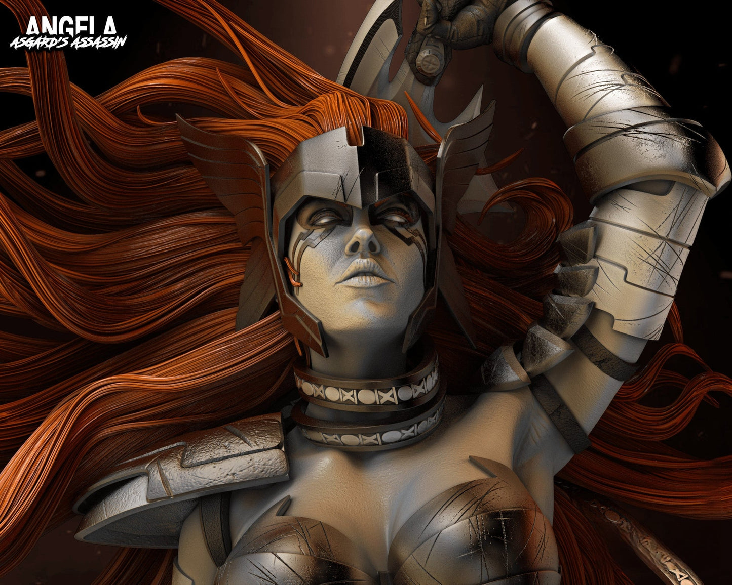 0421 Angela - Marvel Comics (1481) - STL 3D Print Files