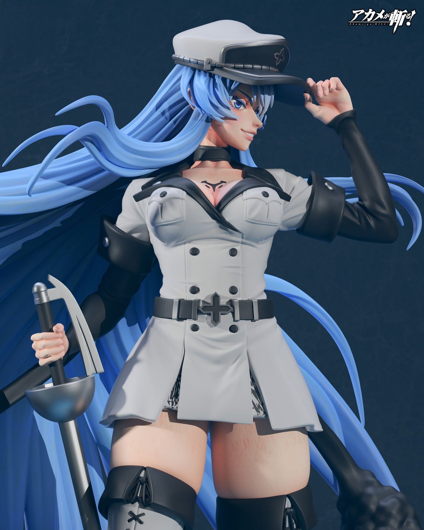 0714 Esdeath - Akame Ga Kill! - STL 3D Print Files