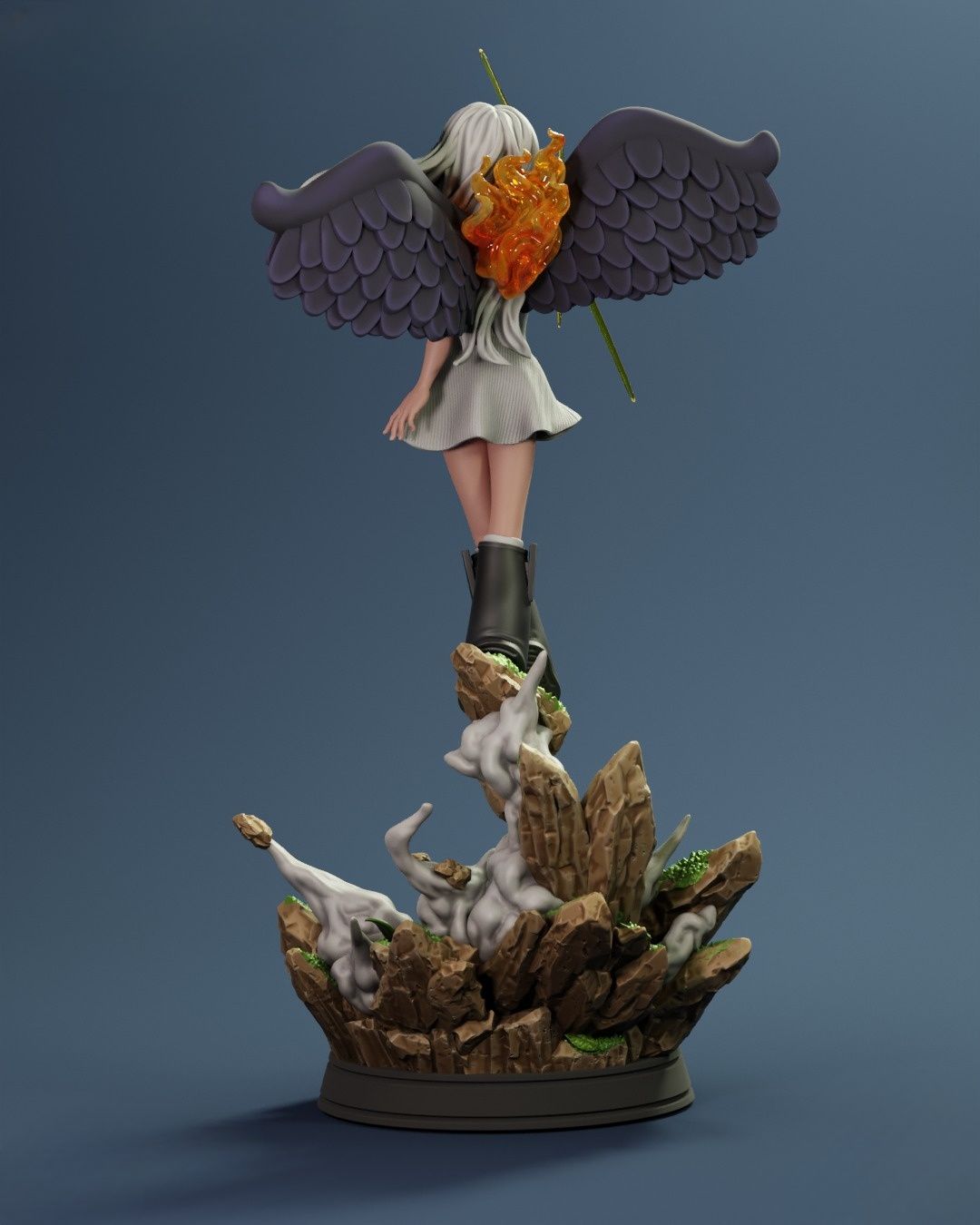 0235 Boa Hancock Seraphim (OP) - STL 3D Print Files