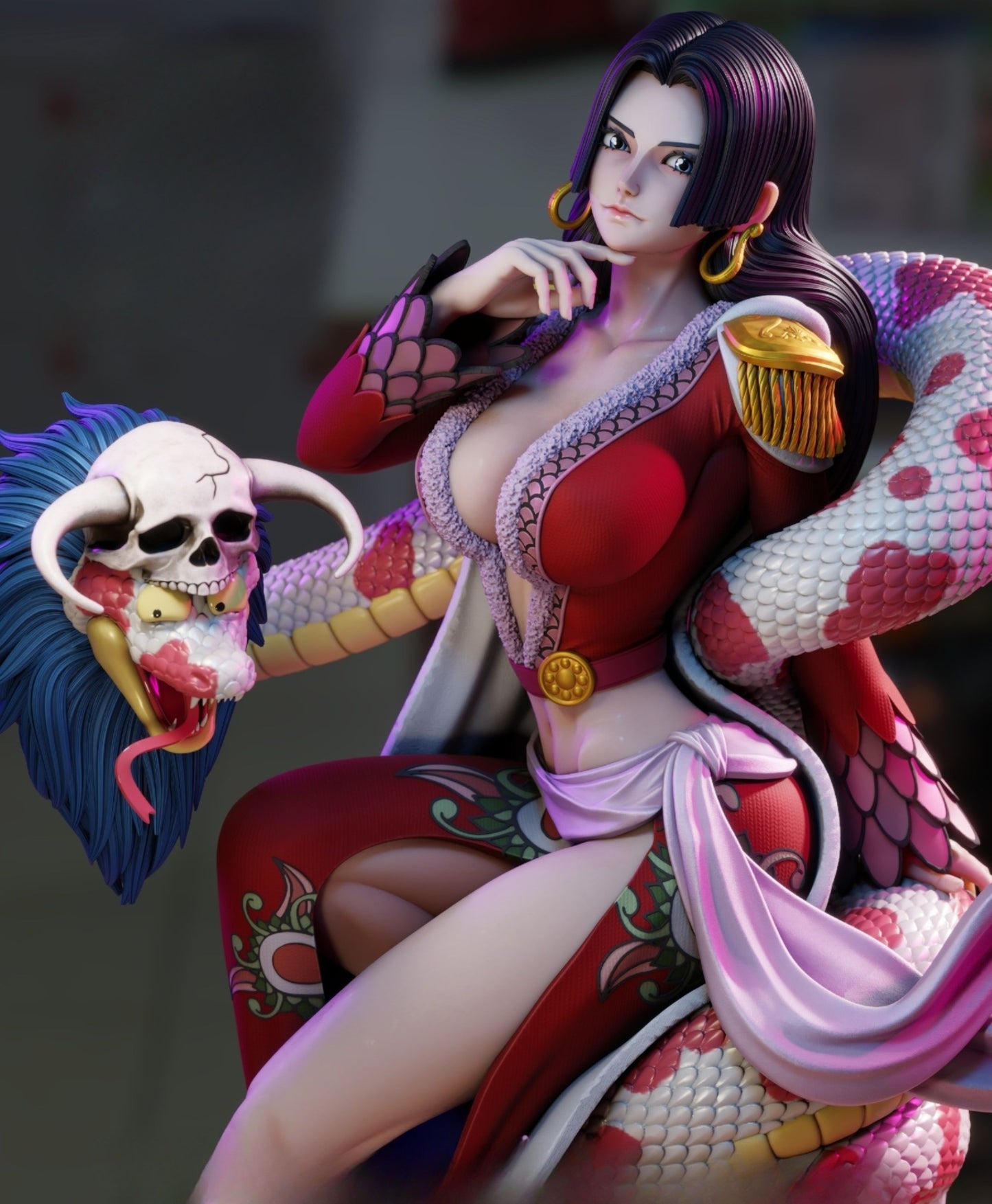 0295 Boa_Hancock (OP)_NSFW - STL 3D Print Files