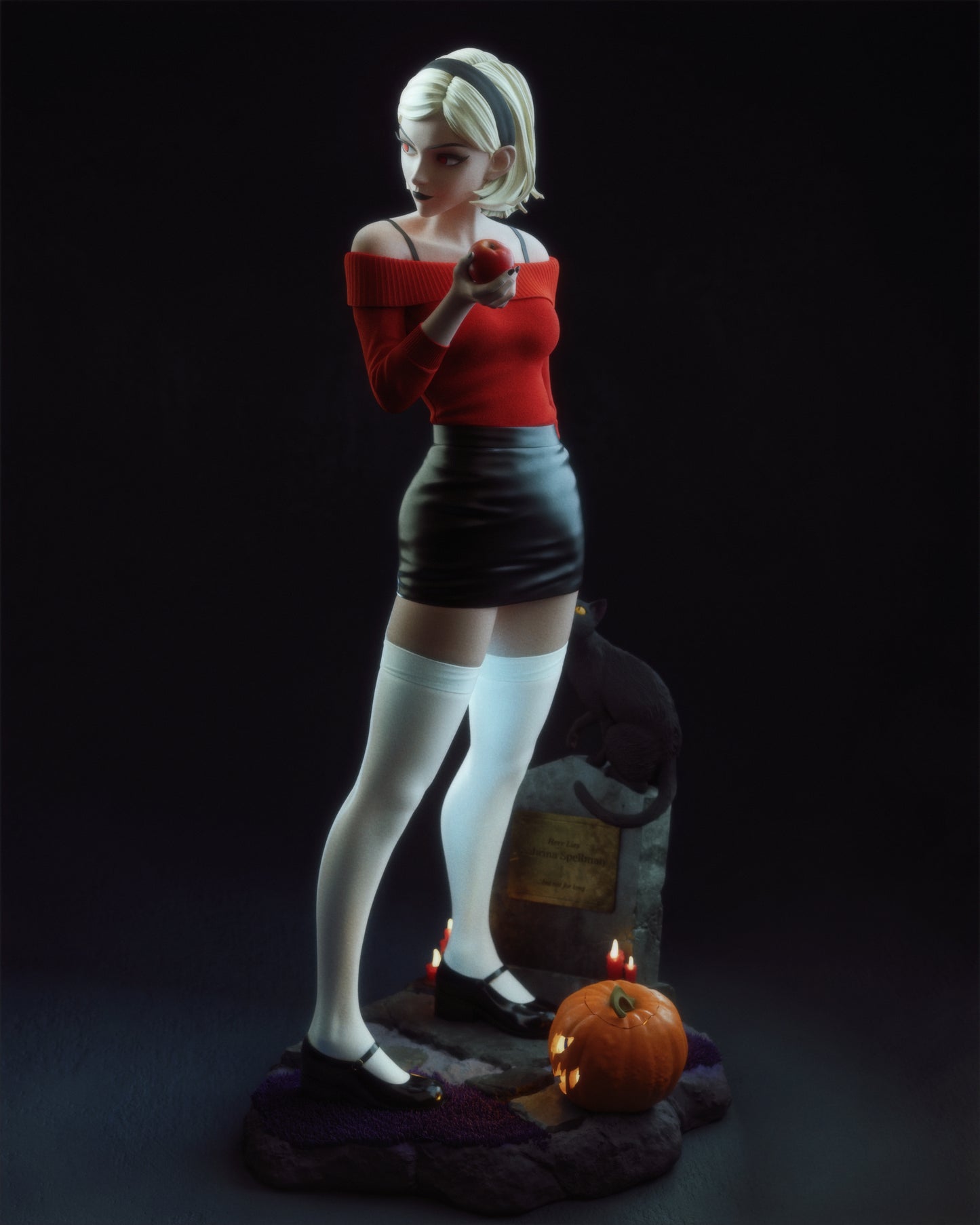 0459 Sabrina Spellman - STL 3D Print Files