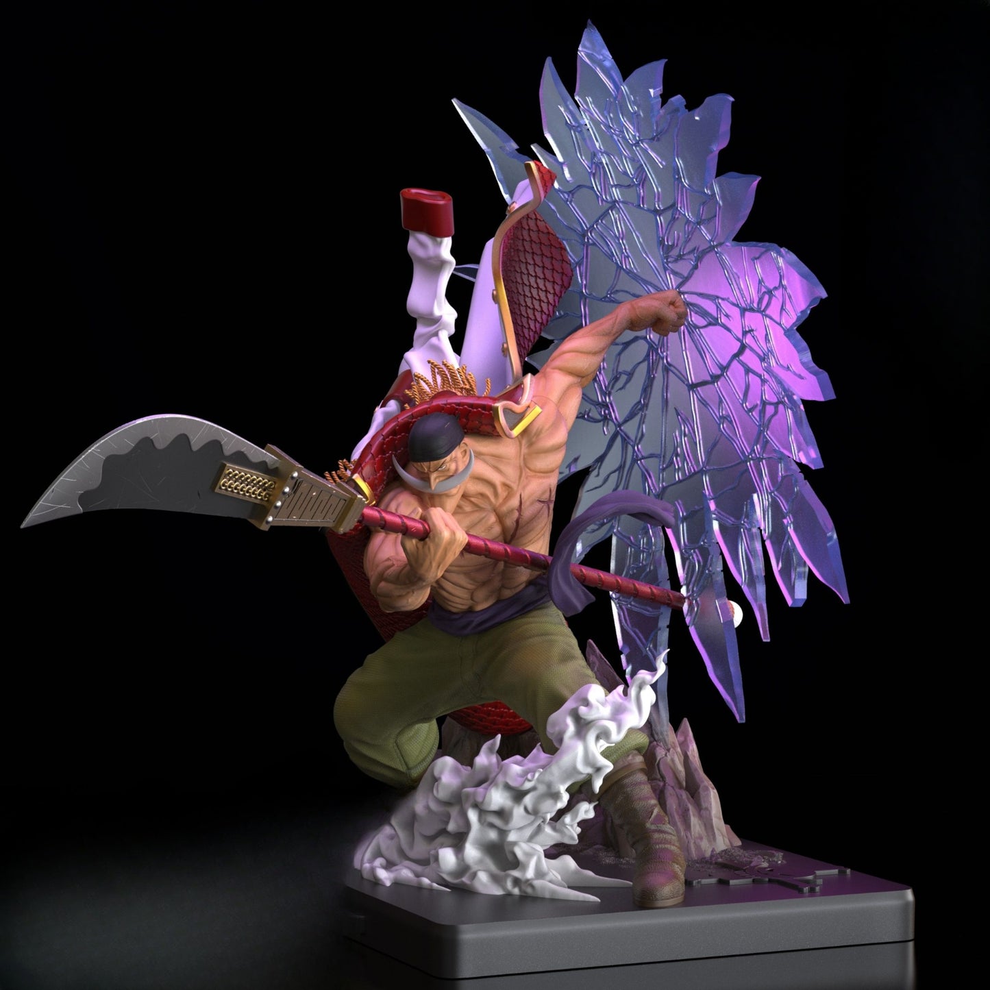 0373 Whitebeard_One Piece - STL 3D Print Files