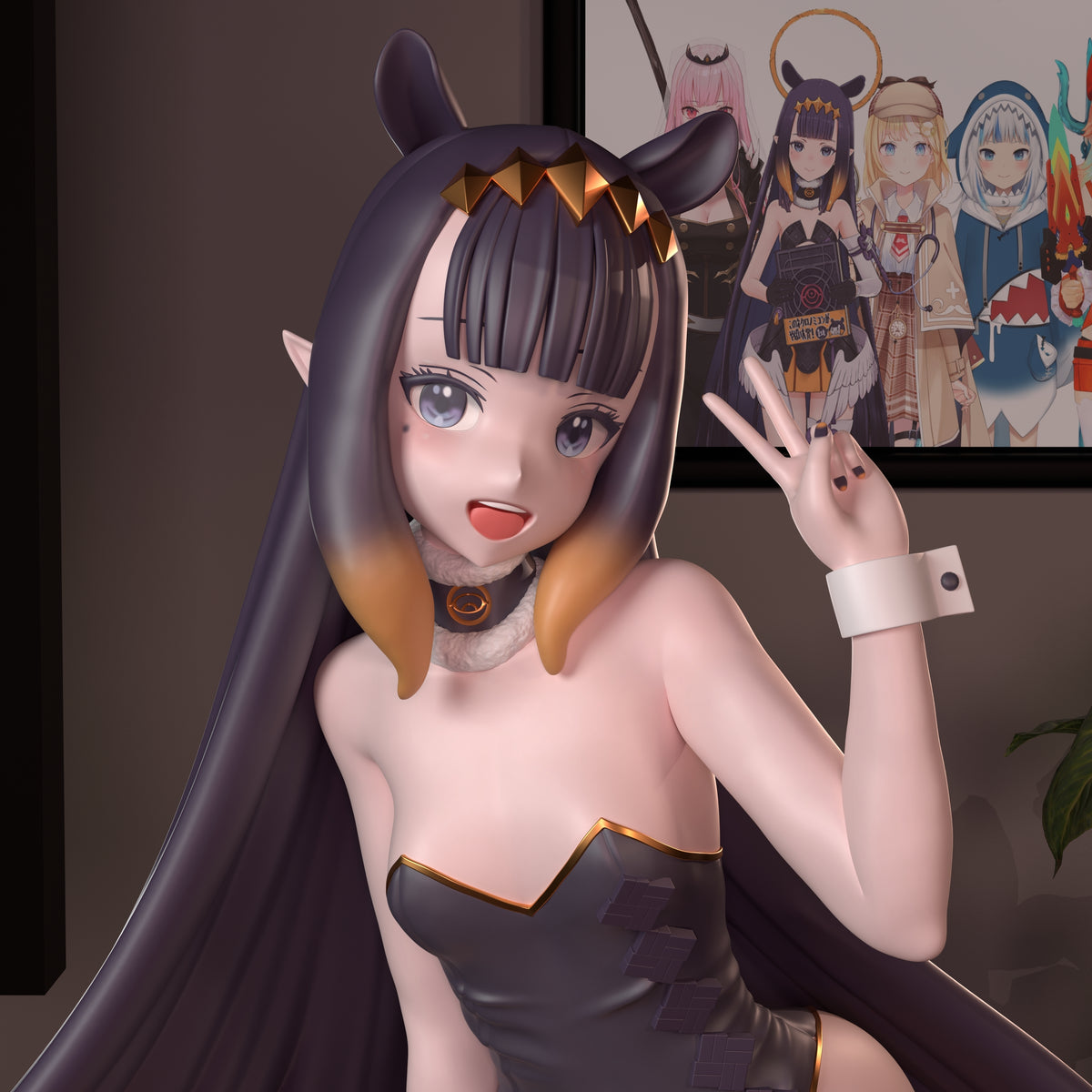 1843 VTuber Ninomae Ina'nis - STL 3D Print Files